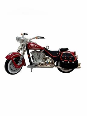 1999 Hallmark Heritage Springer Harley Davidson Motorcycle Christmas Ornament